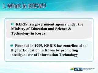 ministry of education korea|keris drmagent.